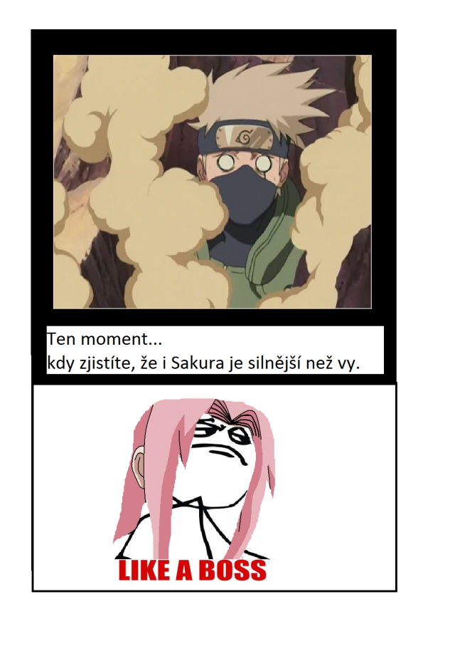 Like a boss, Sakura